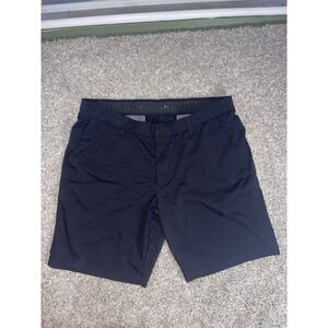 Under Armour Mens Black Match Play Golf‎ Heat Gear Loose Stretch Shorts Size 40